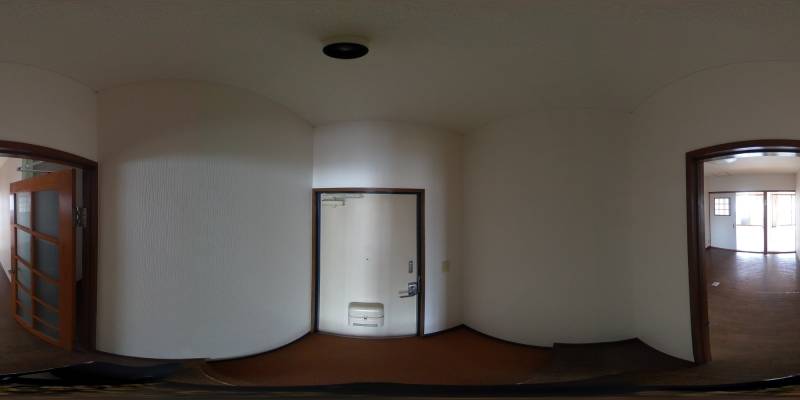 パノラマ画像玄関