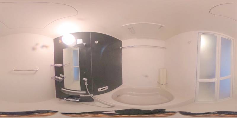 パノラマ画像バスルーム