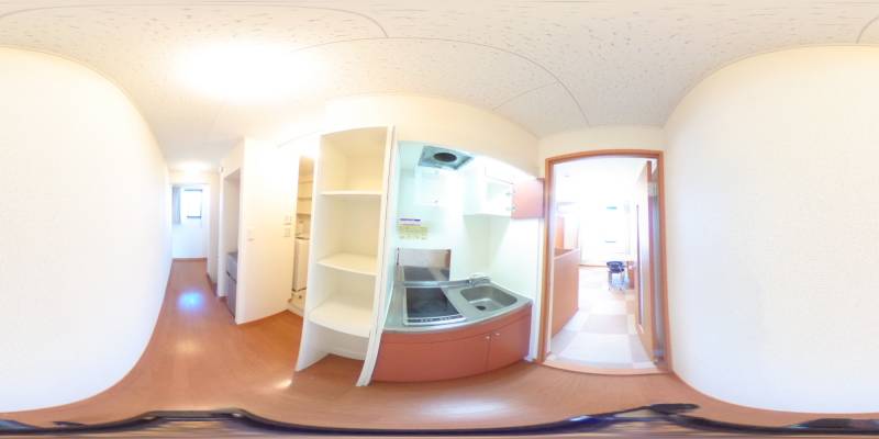 パノラマ画像キッチン