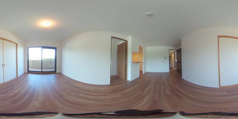 パノラマ画像リビング