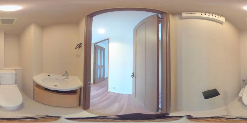 パノラマ画像トイレ