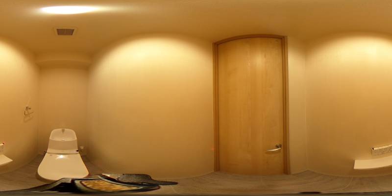 パノラマ画像トイレ