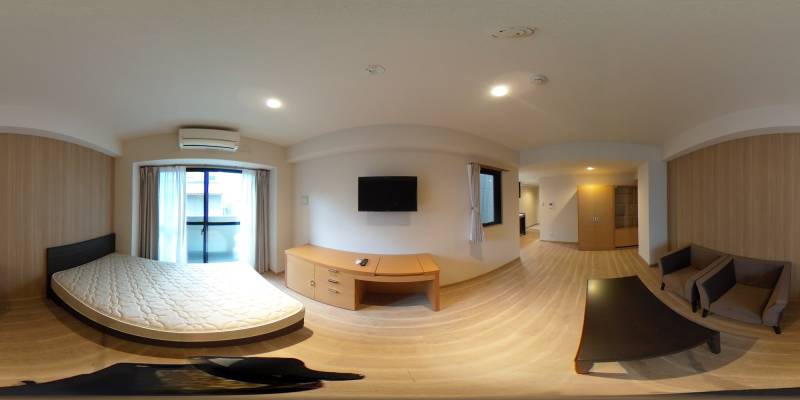 パノラマ画像洋室