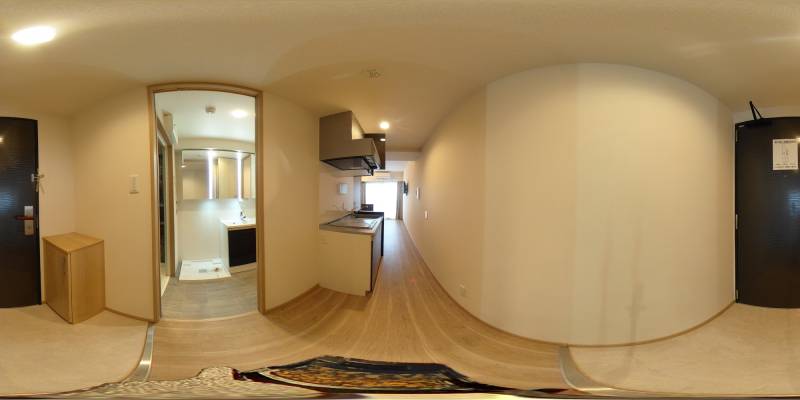 パノラマ画像玄関