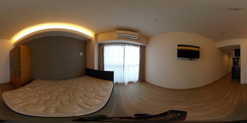 パノラマ画像洋室