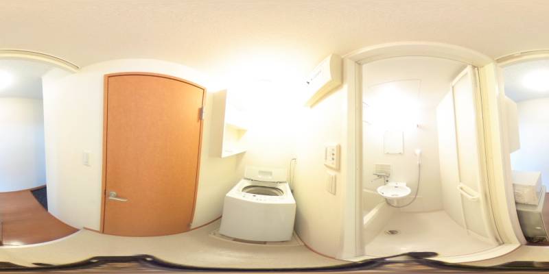 パノラマ画像洗面所