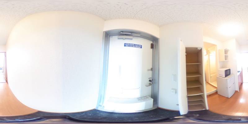 パノラマ画像玄関