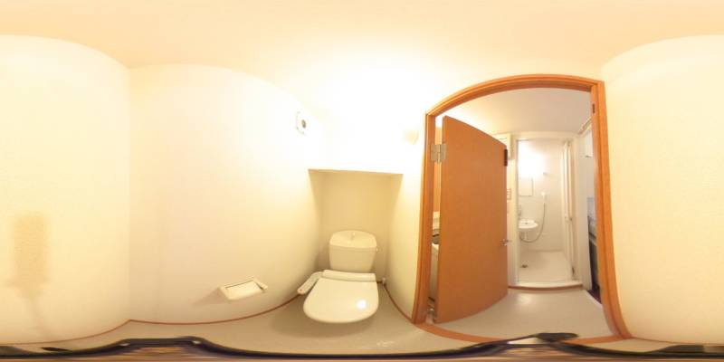パノラマ画像トイレ