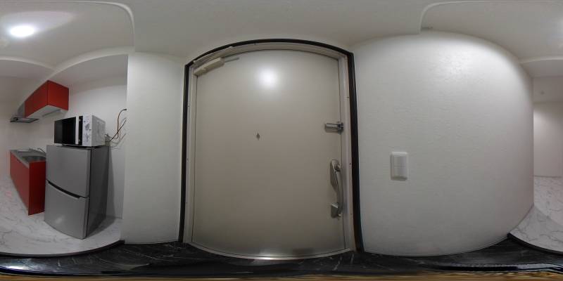 パノラマ画像玄関