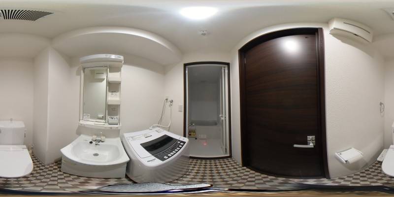 パノラマ画像トイレ