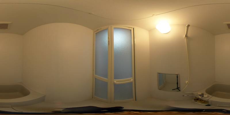 パノラマ画像バスルーム