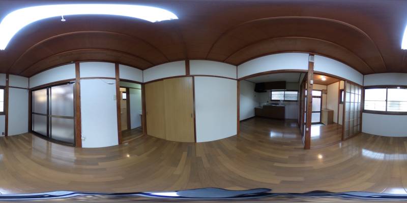 パノラマ画像リビング