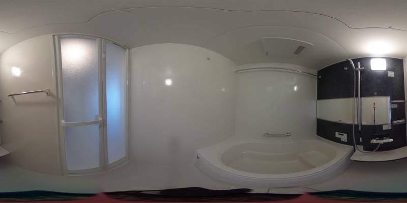 パノラマ画像バスルーム