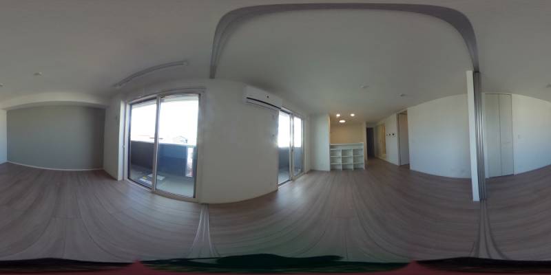 パノラマ画像リビング