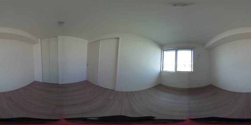 パノラマ画像洋室