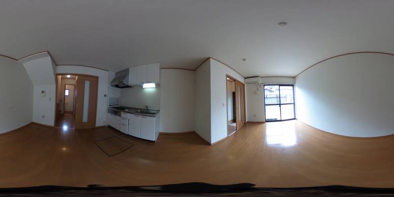 パノラマ画像リビング