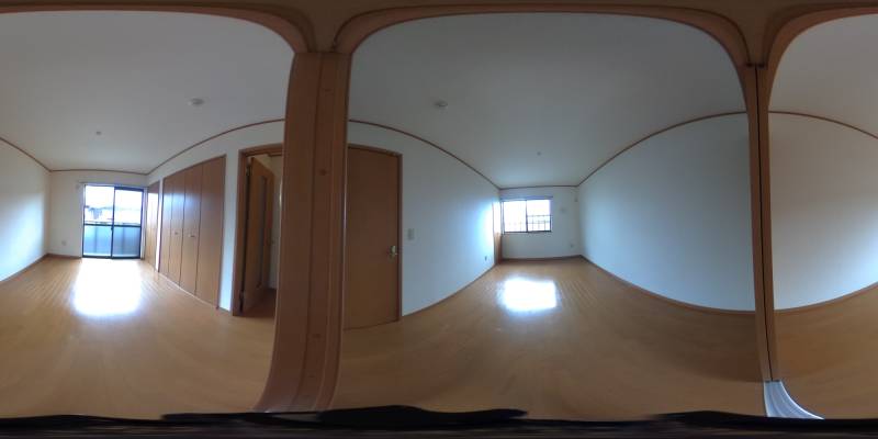 パノラマ画像洋室