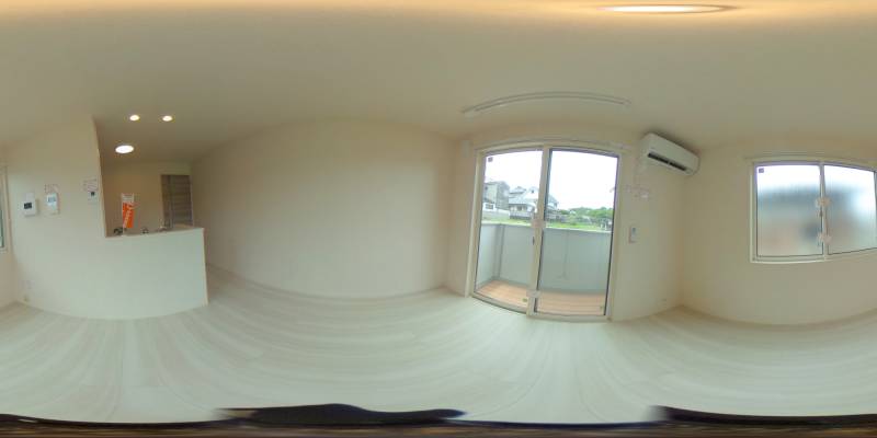 パノラマ画像リビング