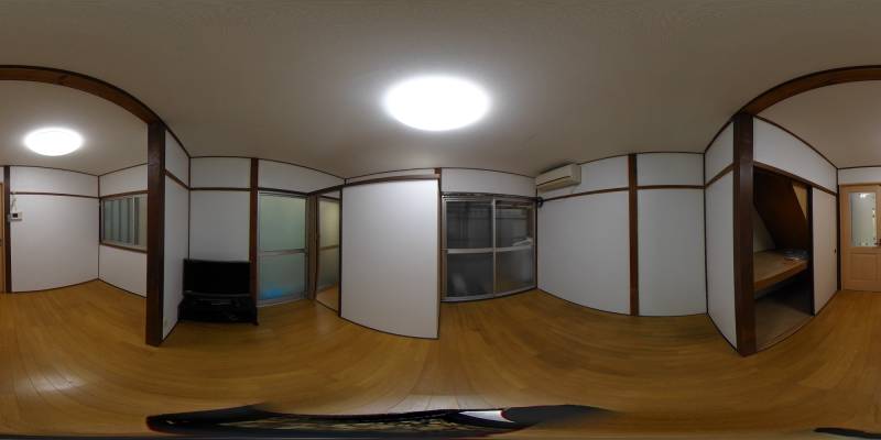 パノラマ画像洋室