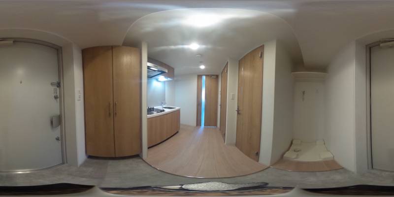 パノラマ画像玄関