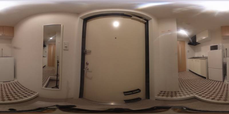 パノラマ画像玄関