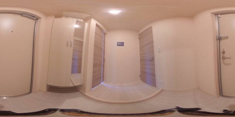 パノラマ画像玄関