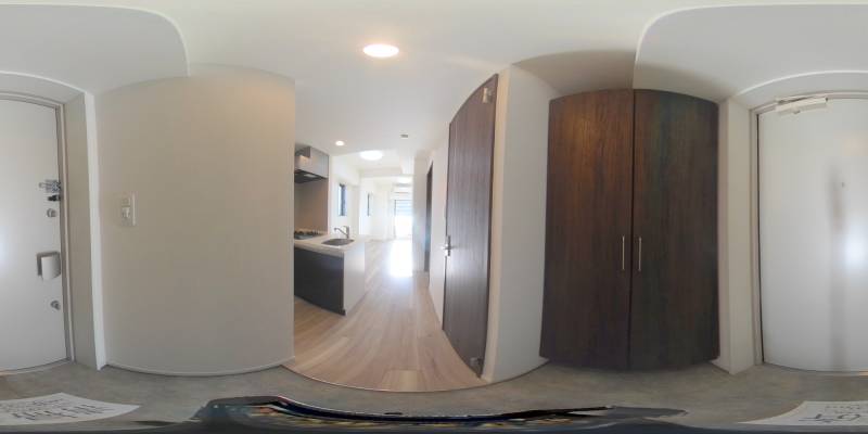 パノラマ画像玄関