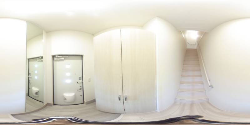 パノラマ画像玄関