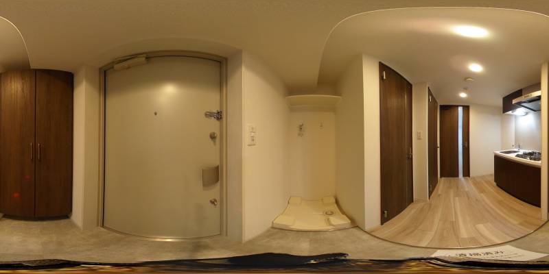 パノラマ画像玄関