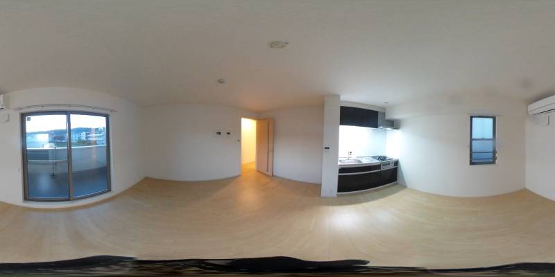 パノラマ画像洋室