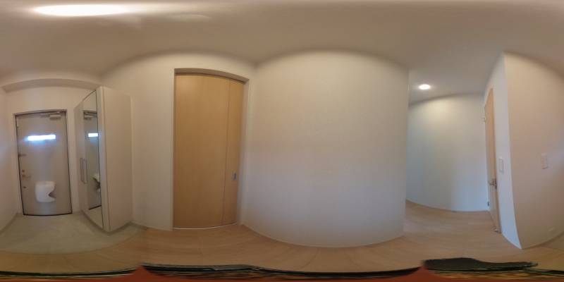 パノラマ画像玄関