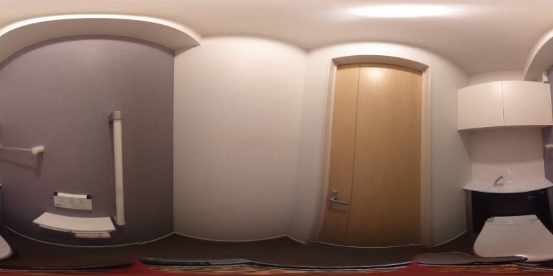 パノラマ画像トイレ