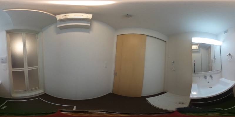 パノラマ画像洗面所