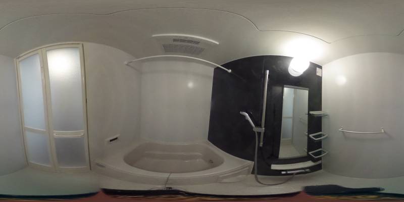 パノラマ画像バスルーム