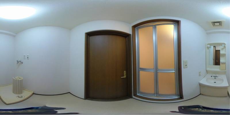 パノラマ画像洗面所