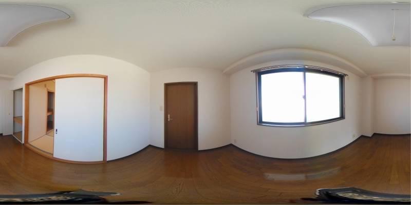 パノラマ画像洋室