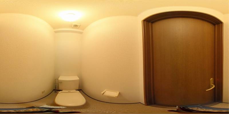 パノラマ画像トイレ