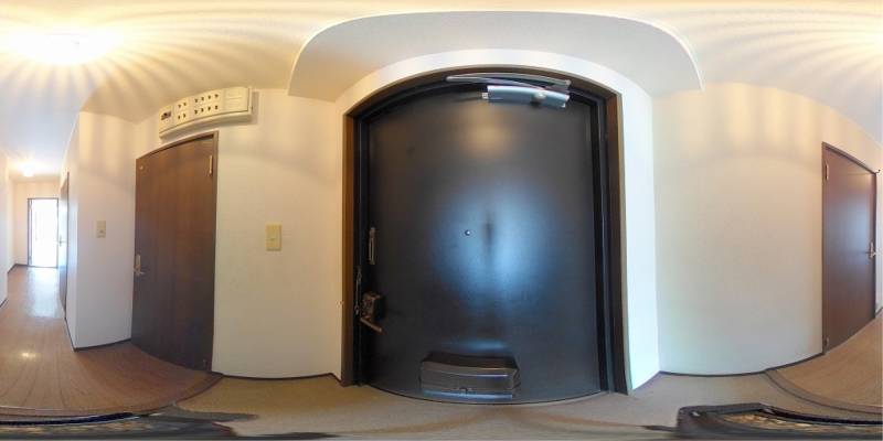 パノラマ画像玄関