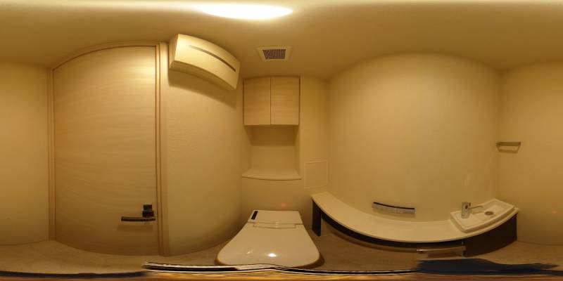 パノラマ画像トイレ