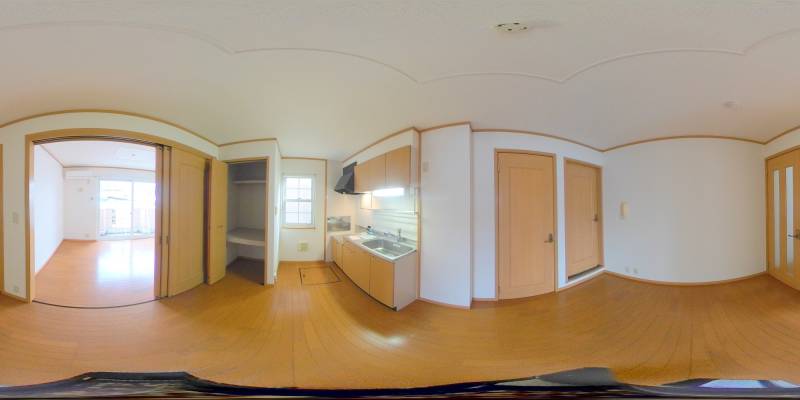 パノラマ画像洋室