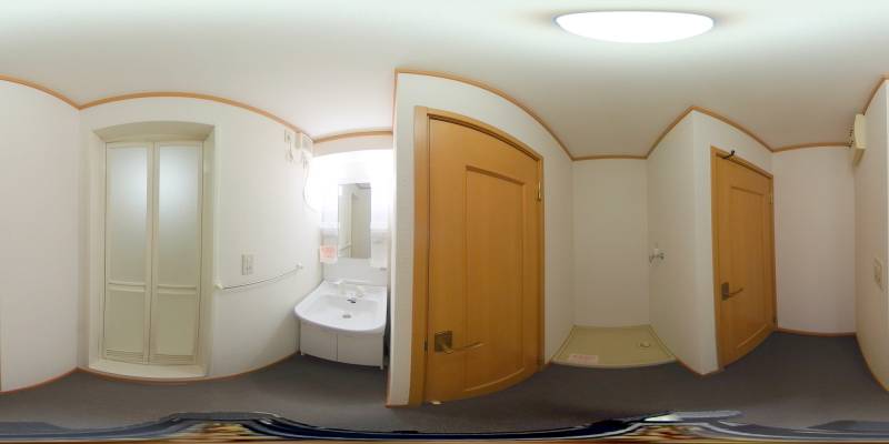 パノラマ画像洗面所