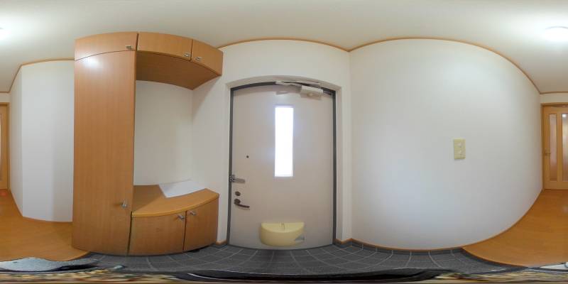 パノラマ画像玄関