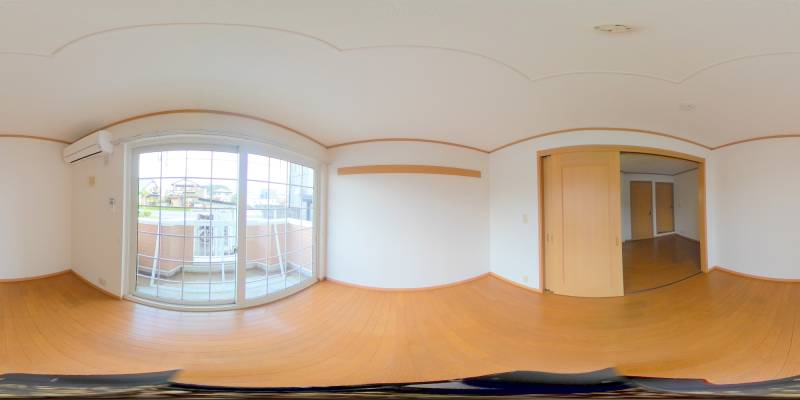 パノラマ画像洋室