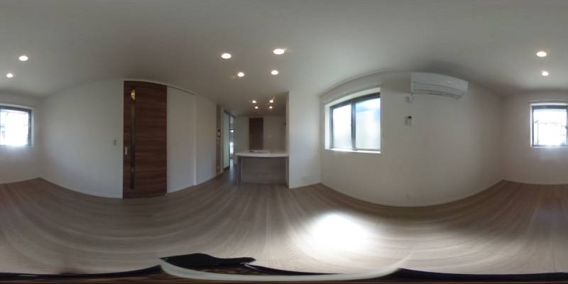 パノラマ画像リビング