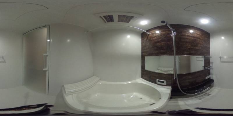 パノラマ画像バスルーム