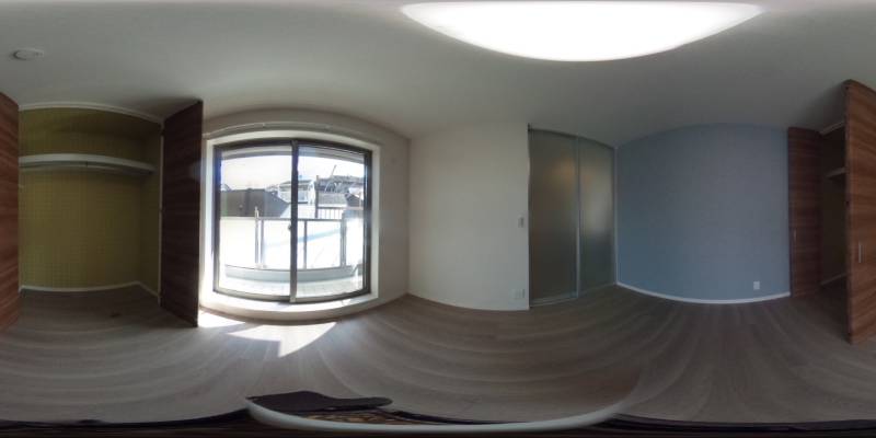 パノラマ画像洋室