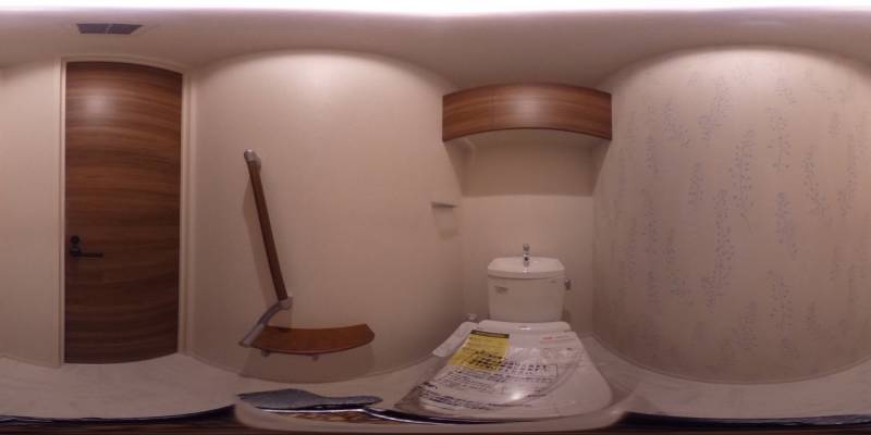 パノラマ画像トイレ