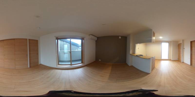 パノラマ画像リビング