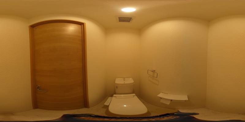 パノラマ画像トイレ