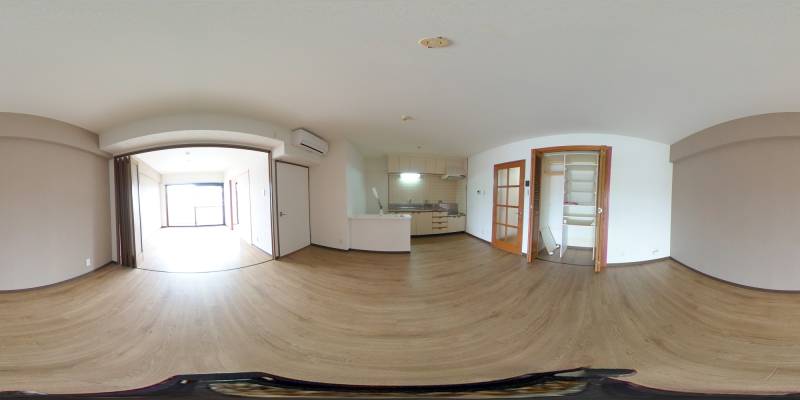 パノラマ画像リビング